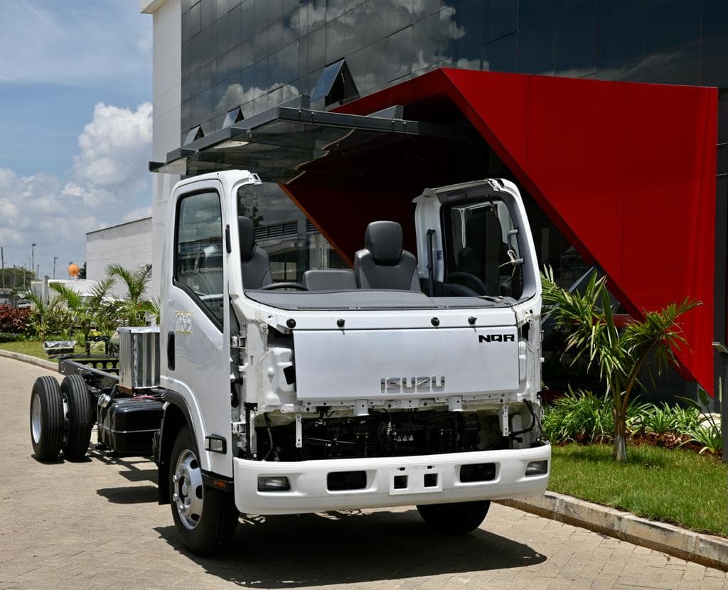 Isuzu chassis cab ready for body building